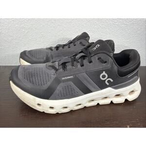 On Cloudrunner 2 Men's 11 Shoes Eclipse Black Running Trainers 3ME10140264